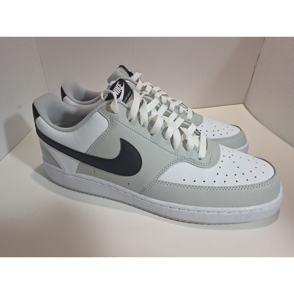 Nike Court Vision Low Grey Fog Black Mens 11